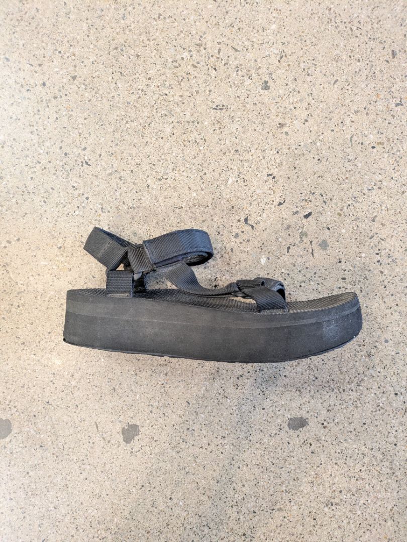 Black  Platform Sport Sandals, EU 38