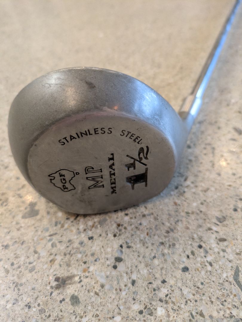 Silver PGF Metal 1½ Wood, 1½ Wood