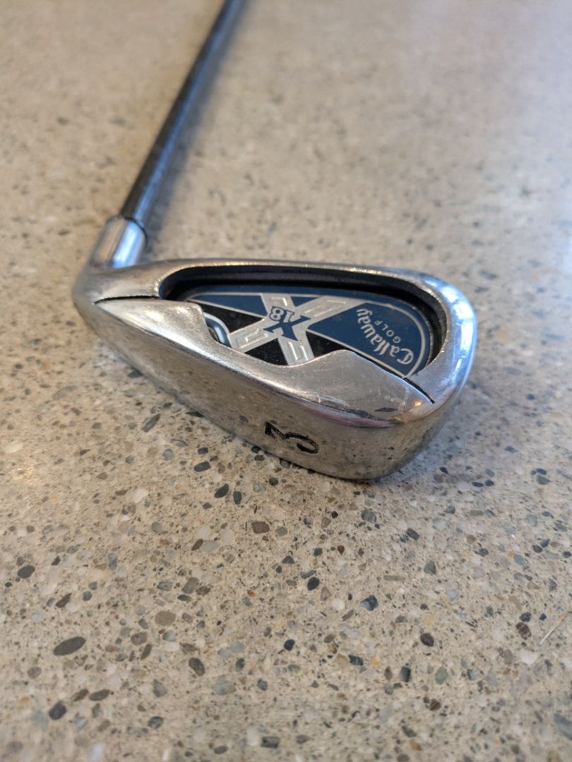 Silver Callaway X-18 3 Iron, 3 Iron