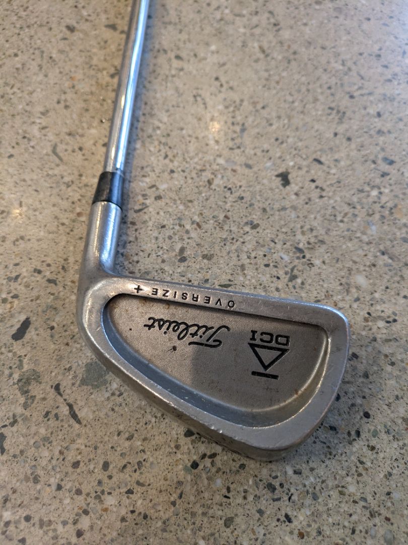 Silver Titleist DCI Oversize+ 3 Iron, 3 Iron