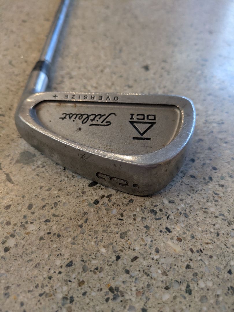 Silver Titleist DCI Oversize+ 3 Iron, 3 Iron