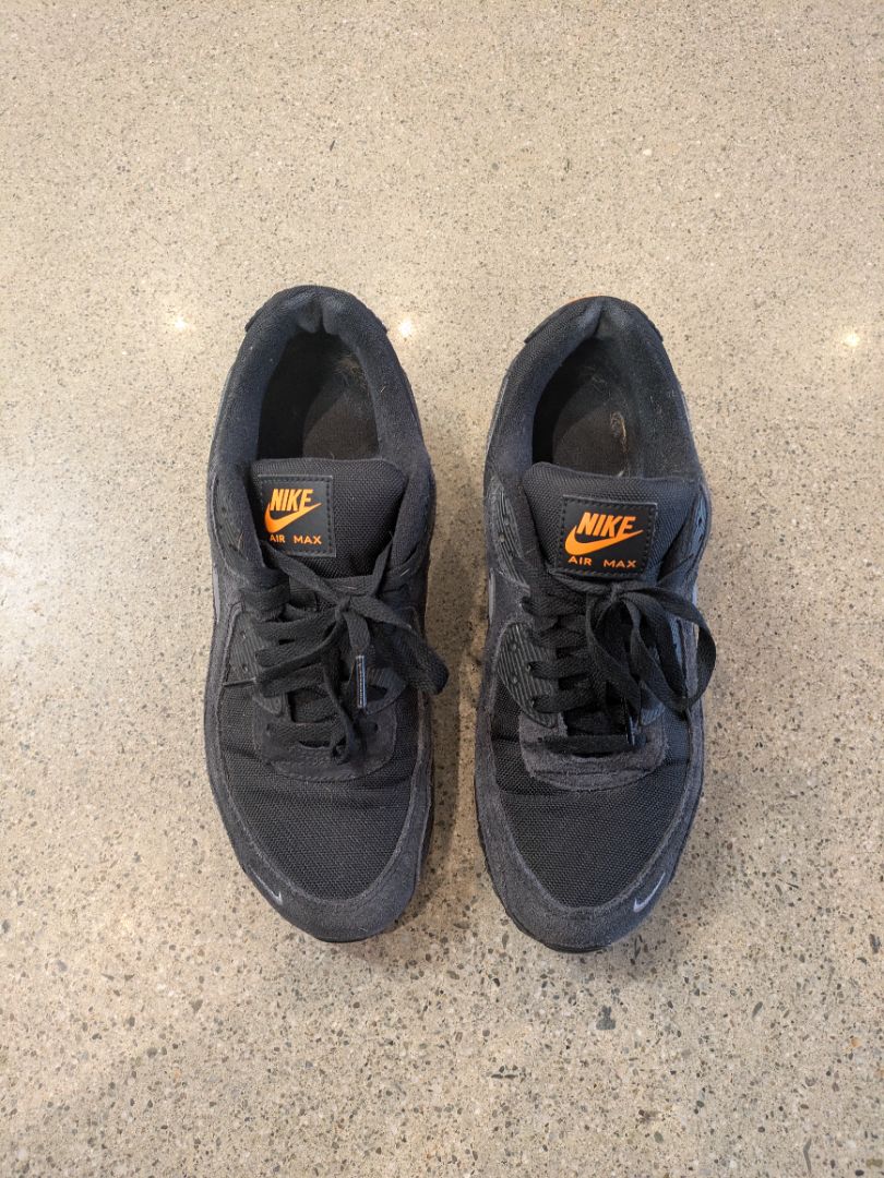 Black Nike Air Max 90, EU 44.5