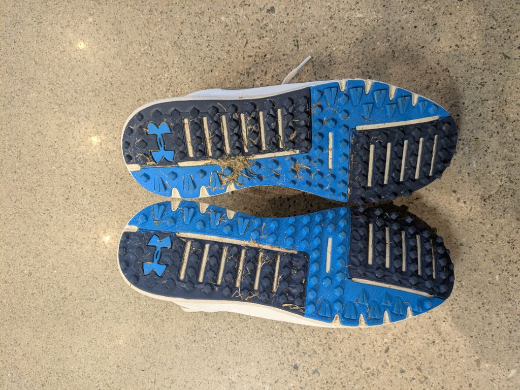 White Under Armour Golf Shoes, EU 44.5