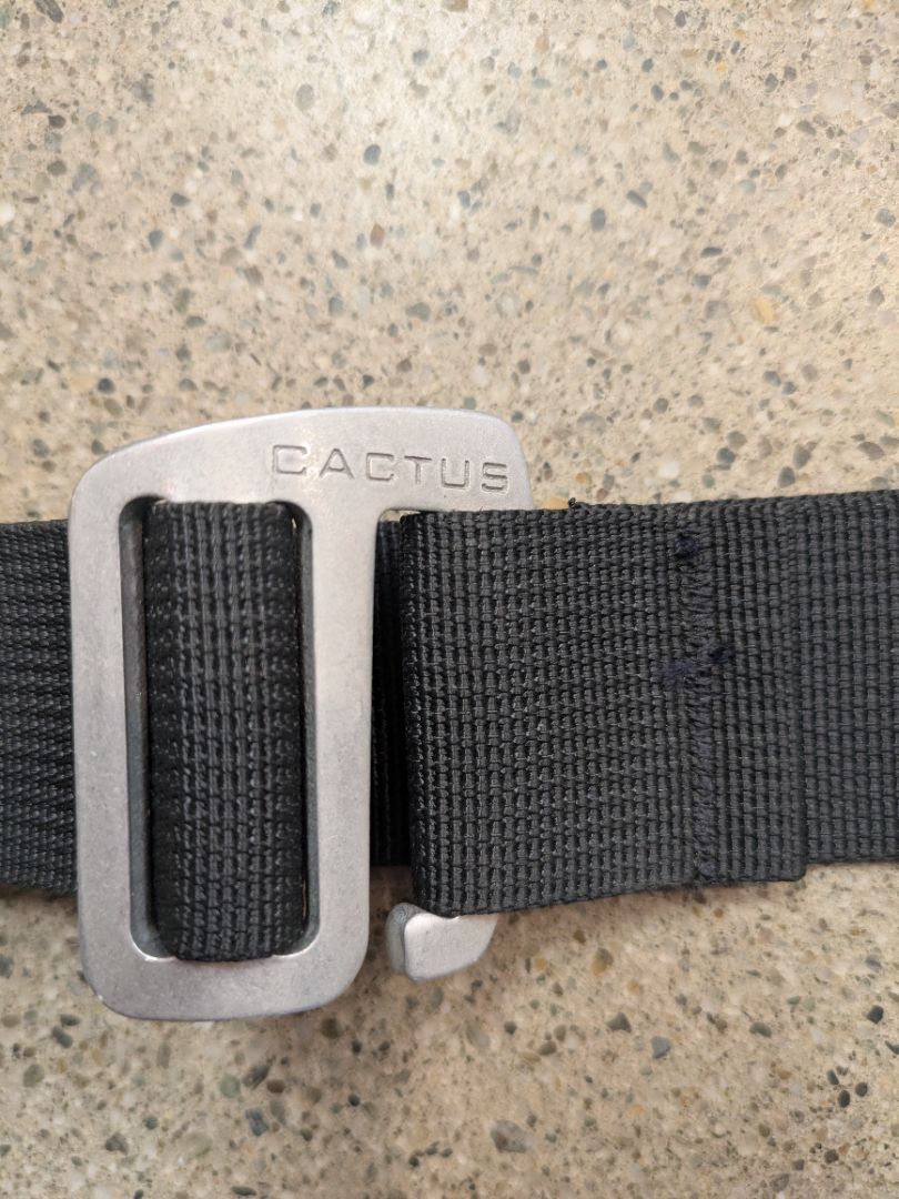 Black Cactus 38 mm Grippin Belt, Adjustable