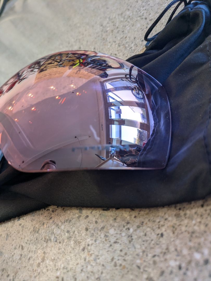 Pink Oakley Flight Deck replacement lens