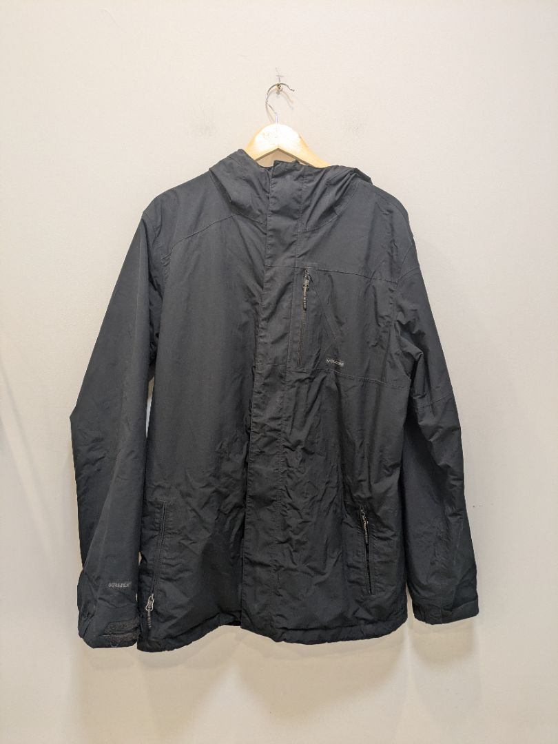 Black Volcom Gore-Tex snow jacket, Large