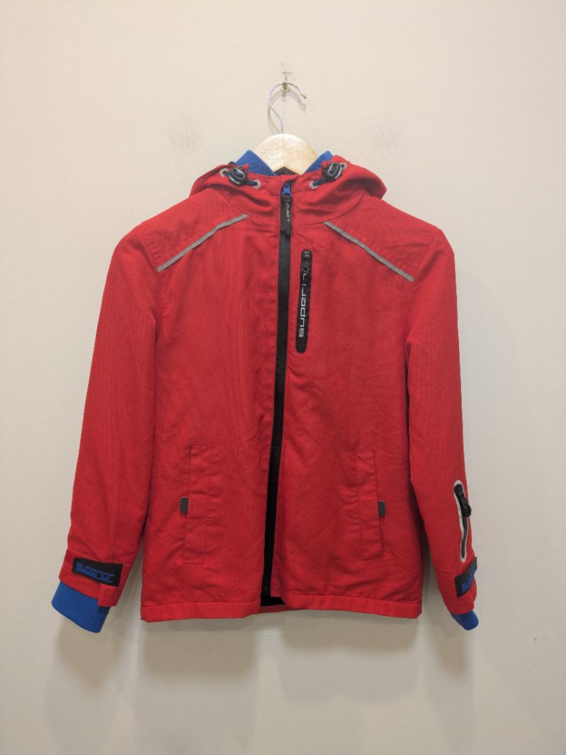 Red Superior Kids Ski Jacket, 9-10 Years