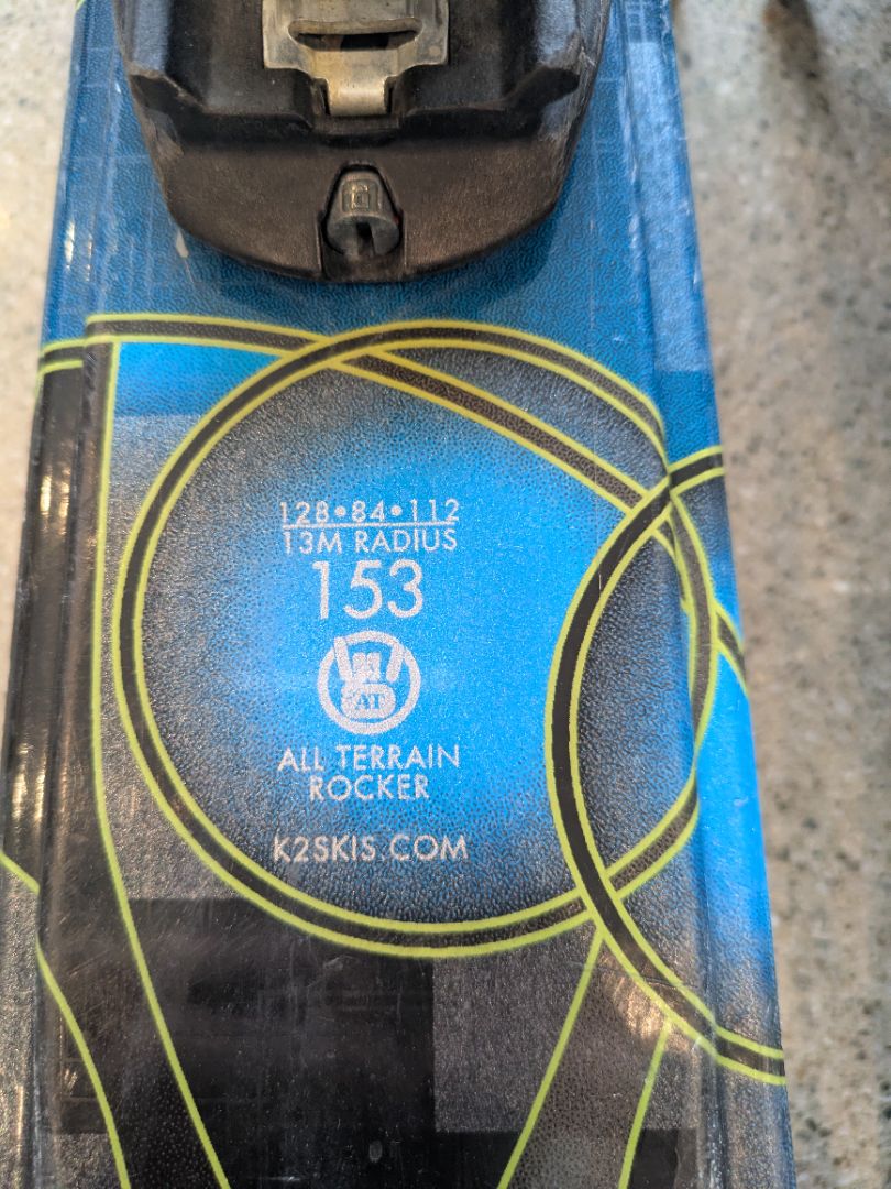 Blue K2 Superstitious, 153 cm