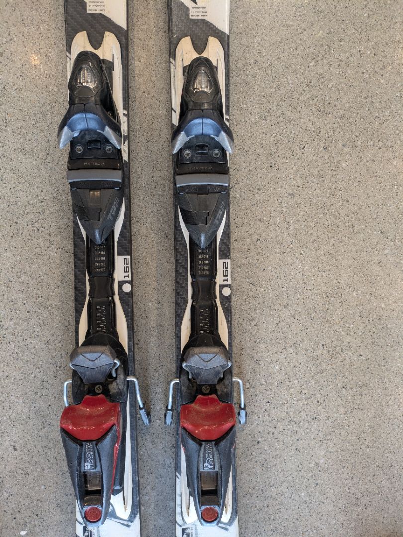 White Rossignol Zenith Z76 Oversize, 162 cm