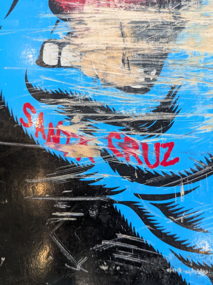 Black Santa Cruz Complete skateboard
