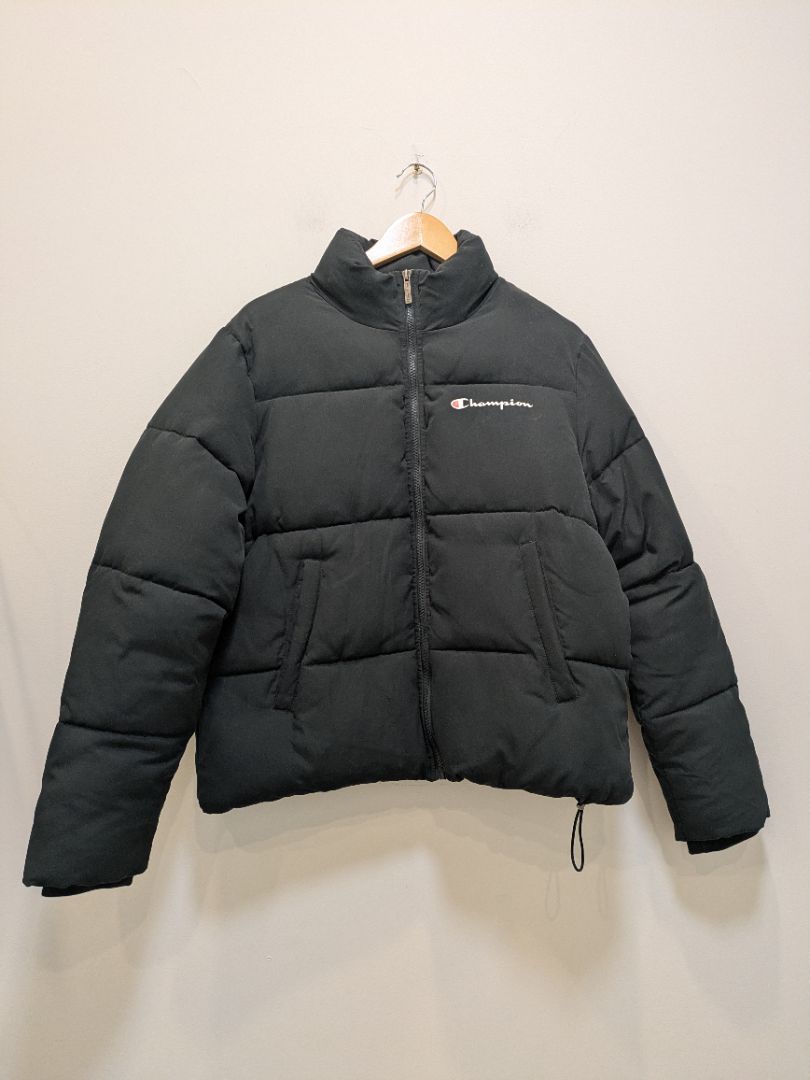 Black Champion Puffer jacket, S