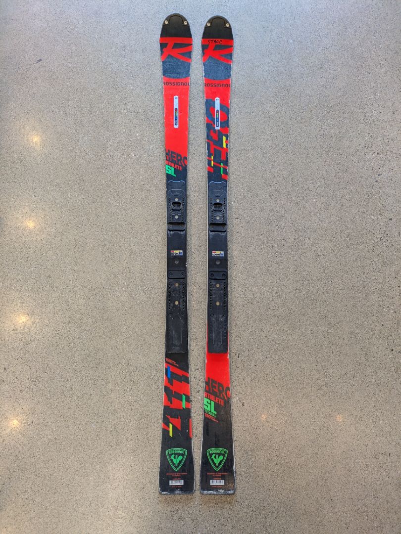 Red Rossignol Hero Athlete SL Titanal, 150 cm