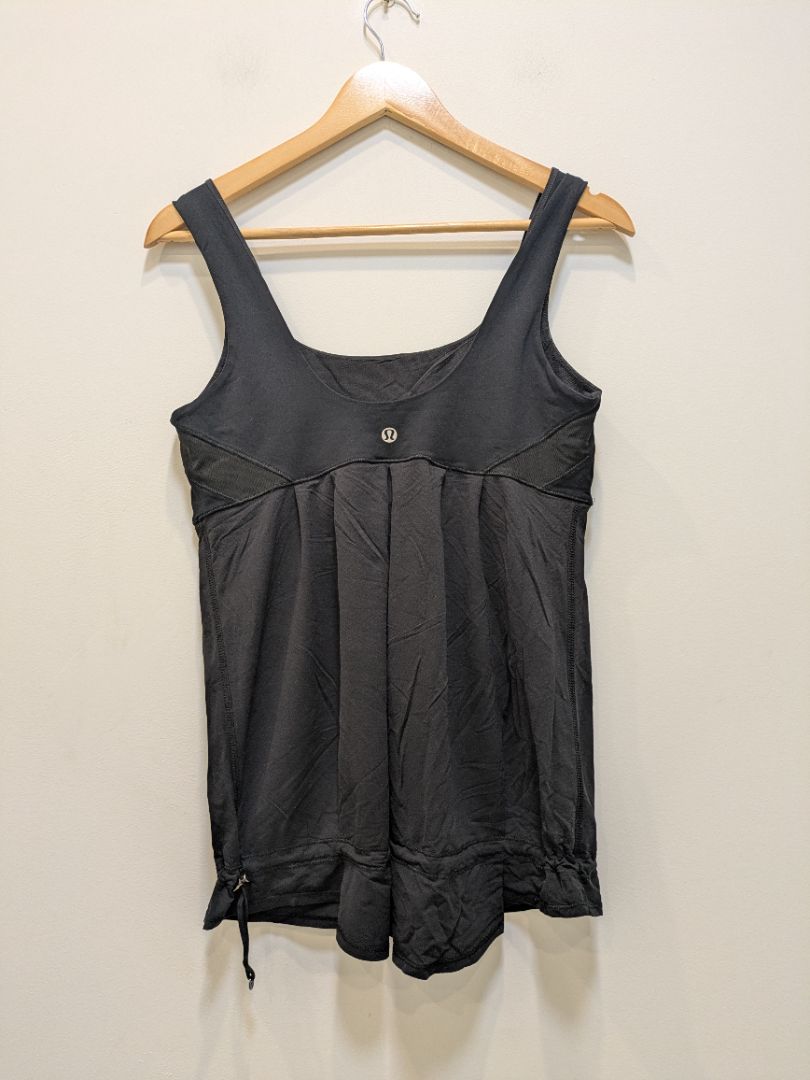 Black Lululemon Workout Tank, 8