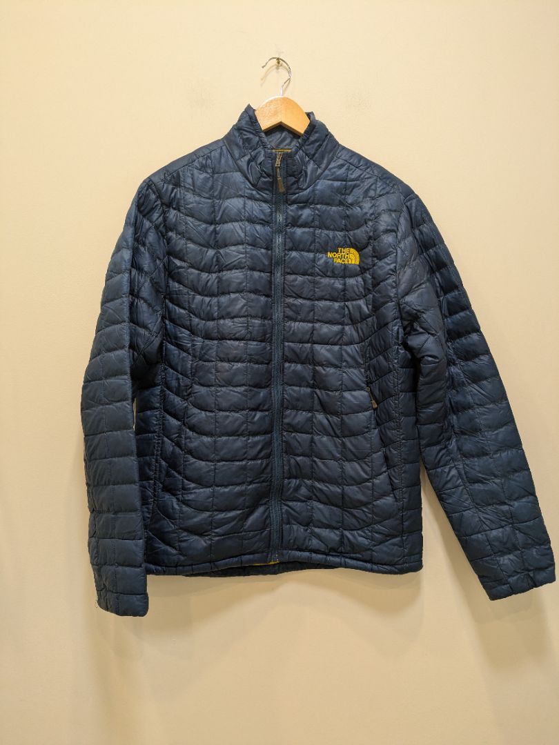 Navy The North Face ThermoBall Jacket, M