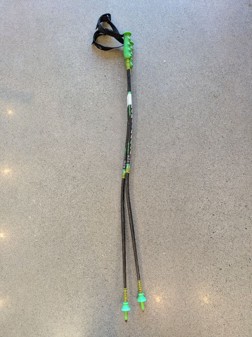 Black Komperdell Nationalteam Carbon GS, 125 cm