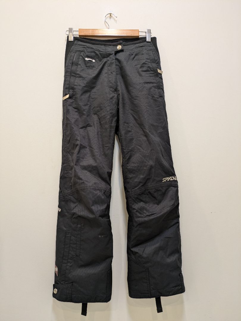 Black Spyder Insulated Ski Pants, 32