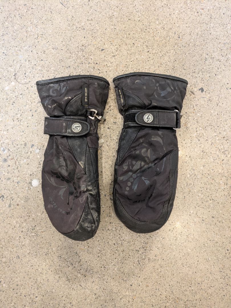Black Snowlife GORE-TEX Ski Mittens, XS