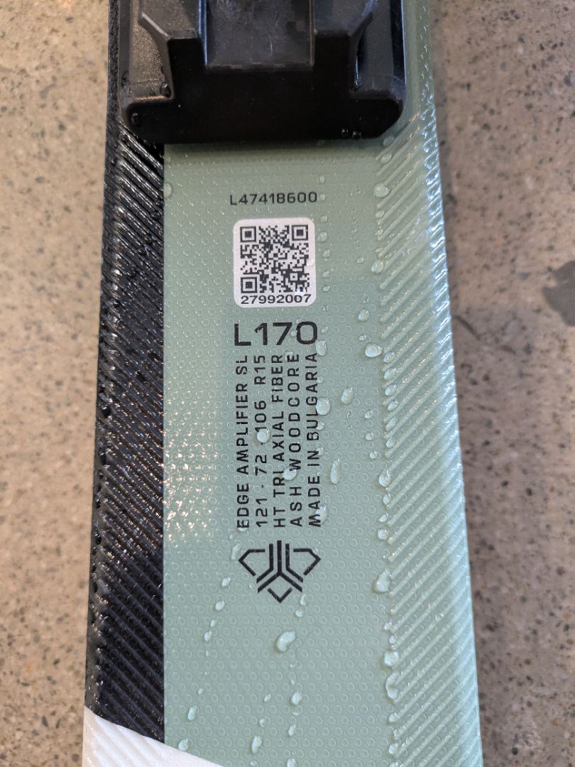 Green Salomon S/MAX 8, 170 cm