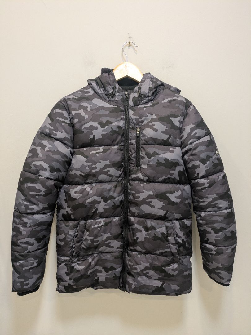 Grey Future Puffer Jacket, 13-14Y