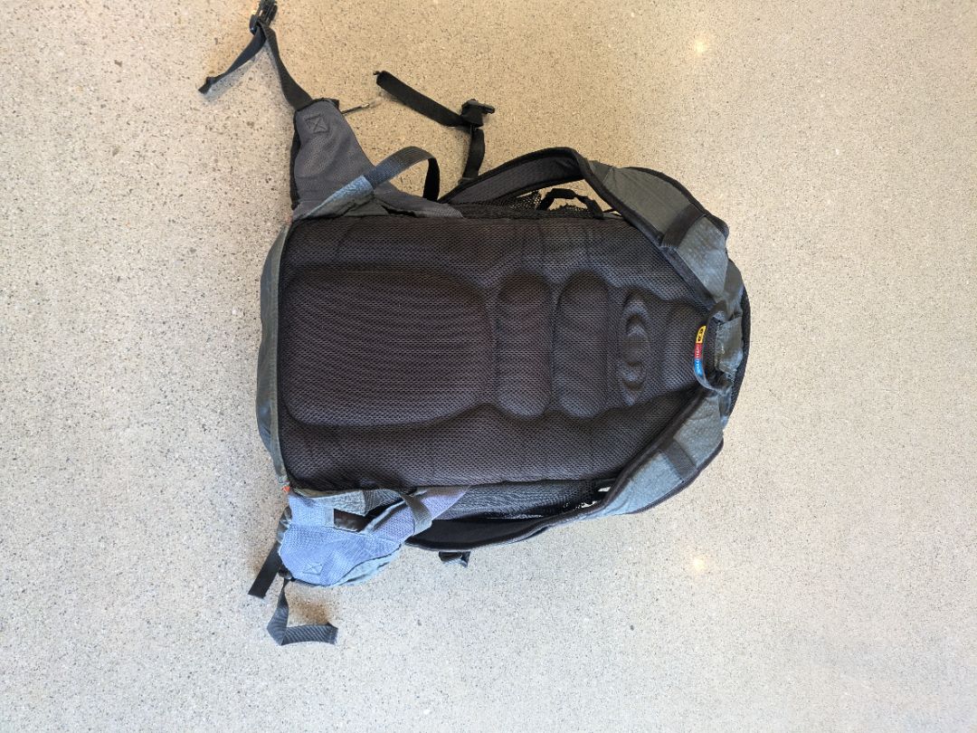 Black Salomon Hiking backpack