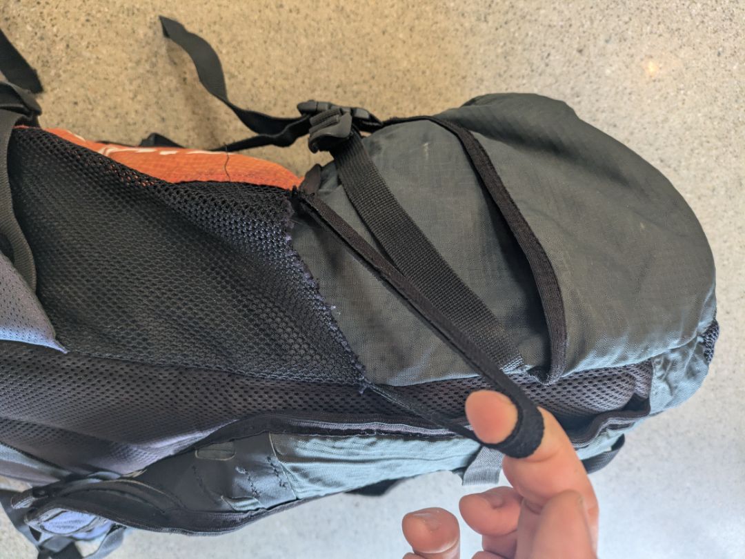 Black Salomon Hiking backpack