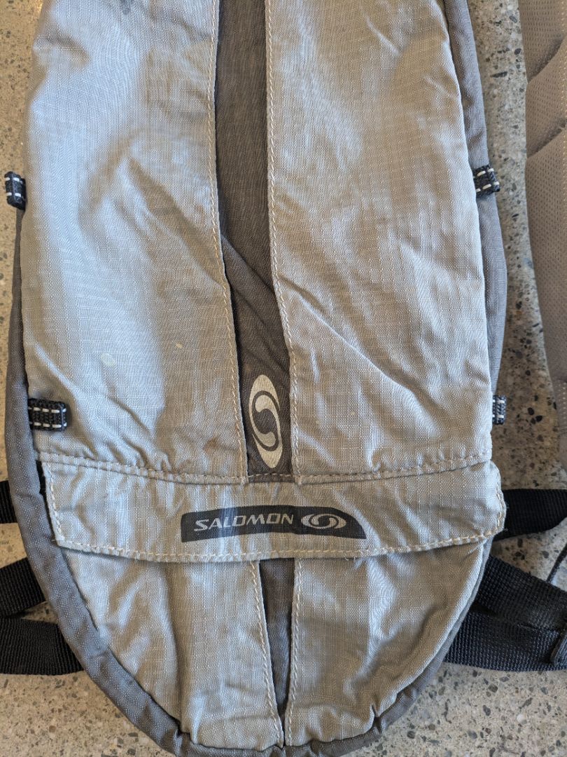 Grey Salomon Hydration backpack