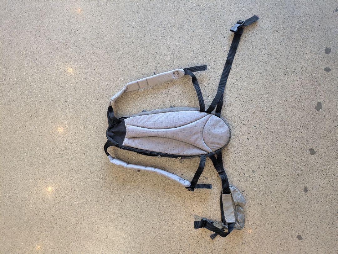 Grey Salomon Hydration backpack
