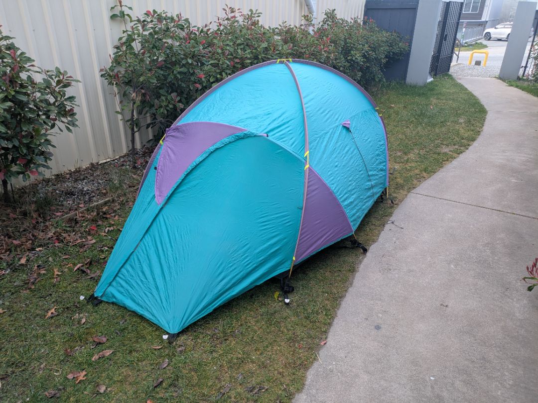 Teal Fairydown Camping tent