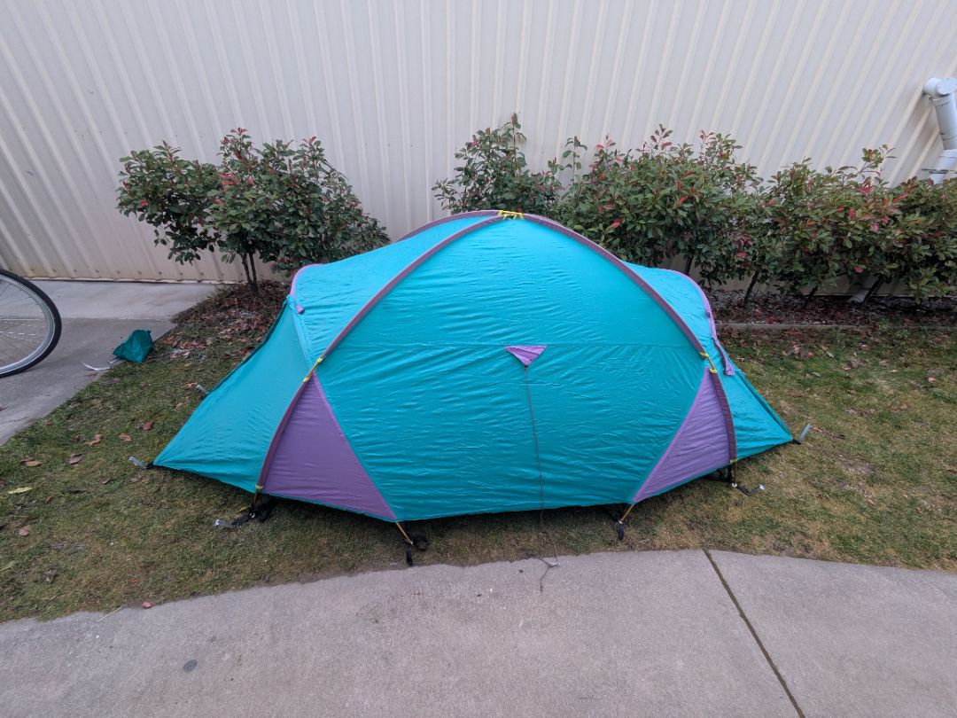 Teal Fairydown Camping tent
