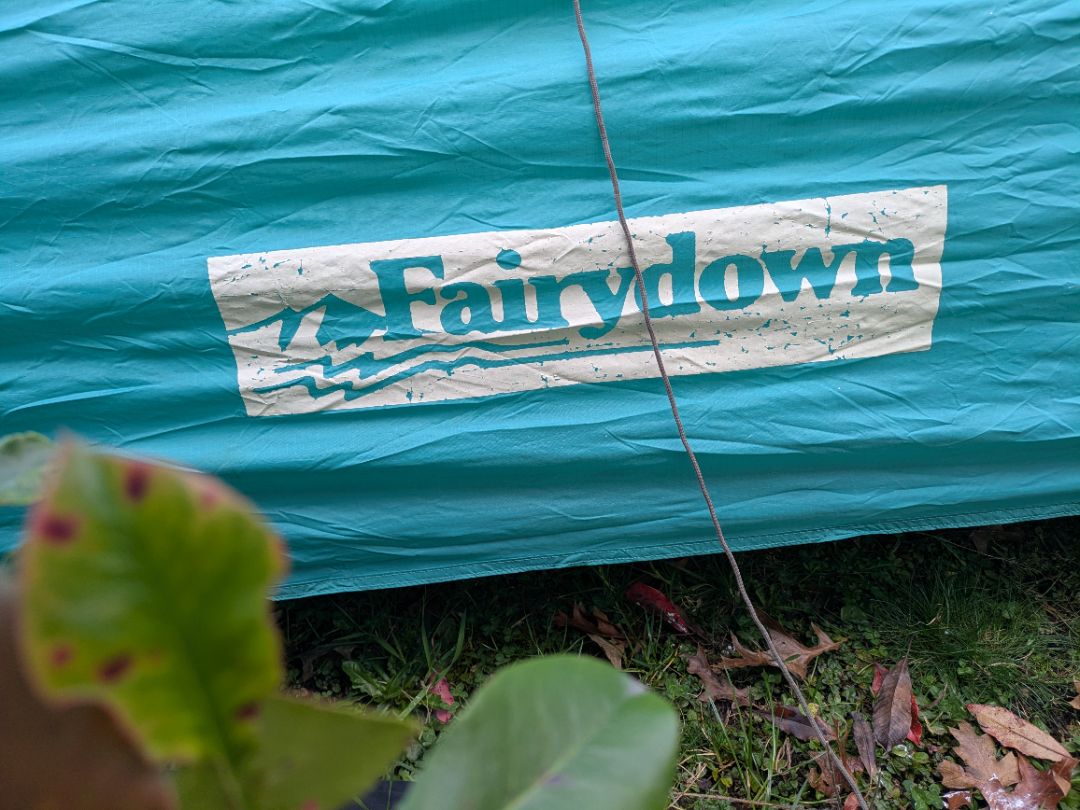 Teal Fairydown Camping tent