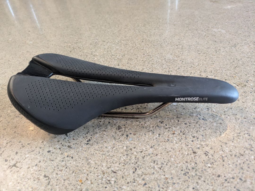Black Bontrager Montrose Elite, 138mm