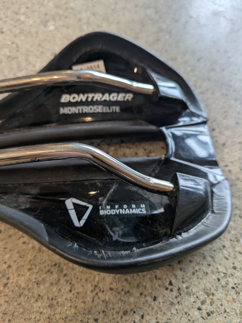 Black Bontrager Montrose Elite, 138mm