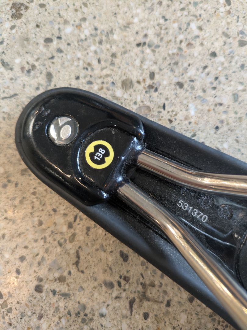 Black Bontrager Montrose Elite, 138mm