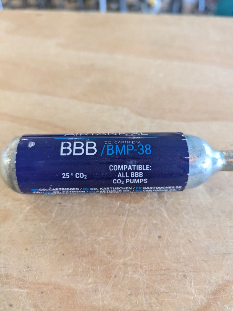 Silver BBB AirTank XL BMP-38