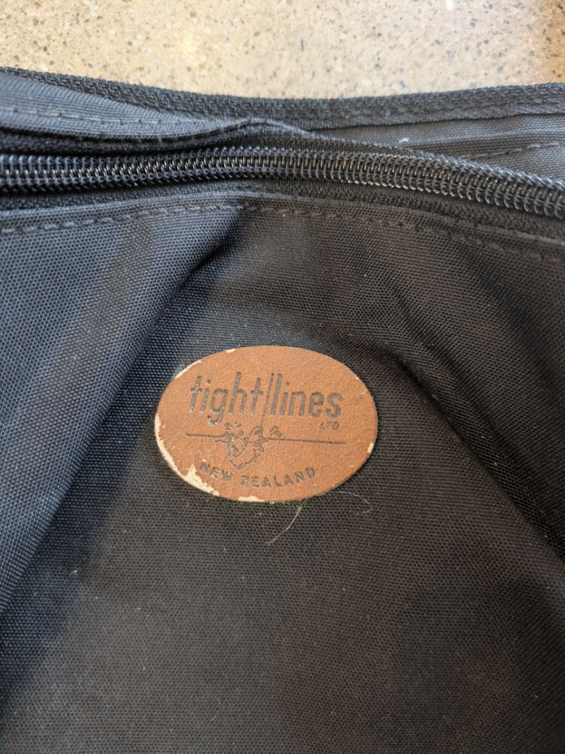 Black Tight Lines Surfcasting Waist Pack