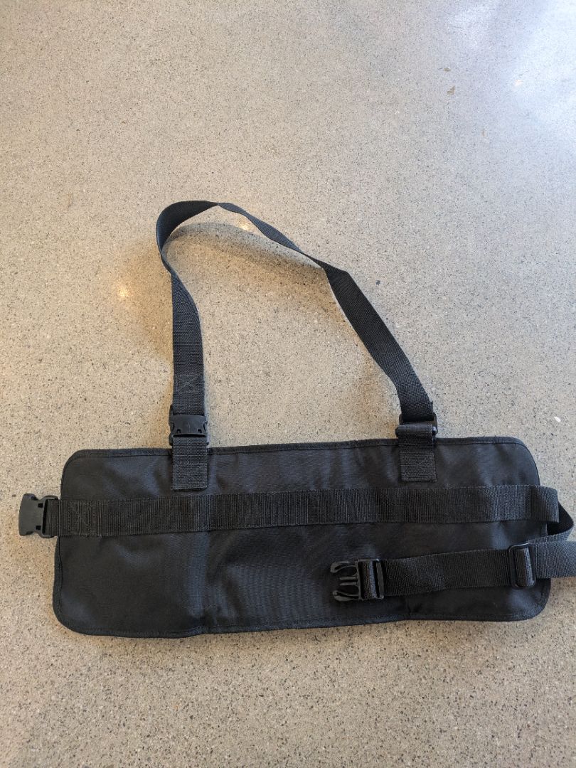 Black Tight Lines Surfcasting Waist Pack
