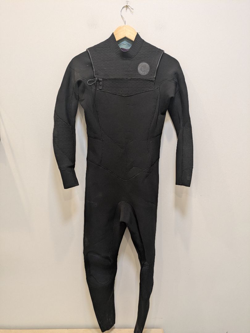 Black Billabong Surf Capsule 4/3mm Wetsuit, US 10 / AU 14