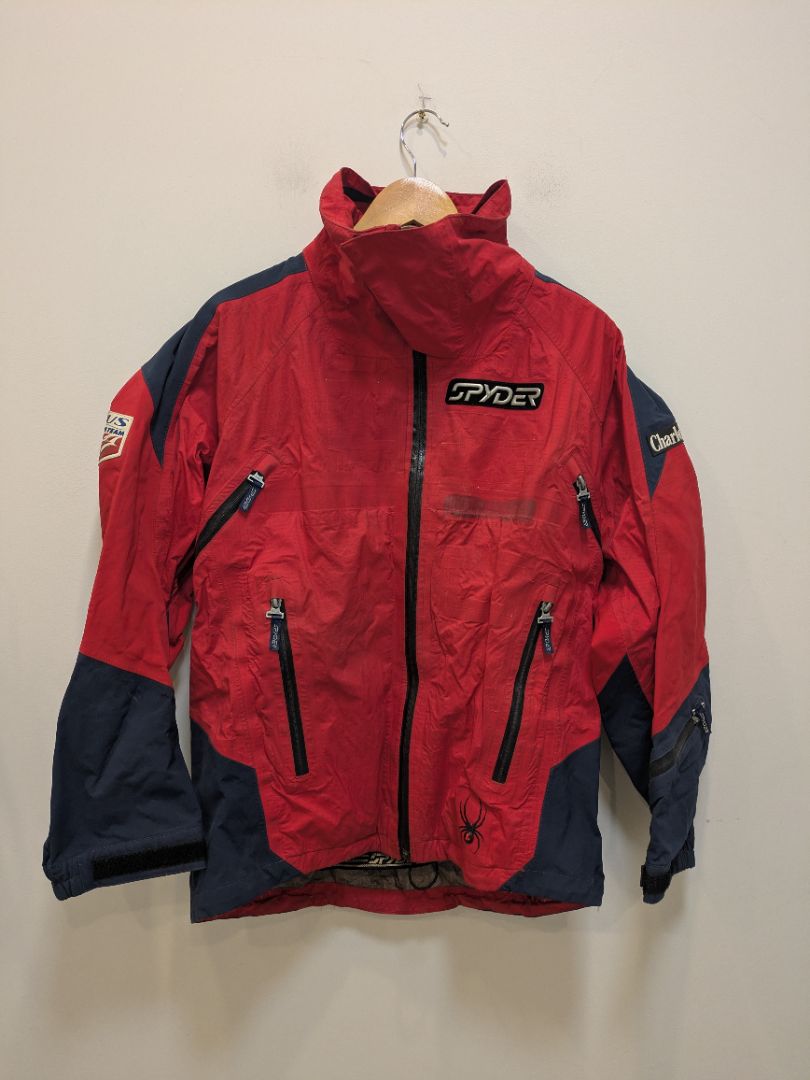 Red/Navy Spyder U.S. Ski Team Jacket, S