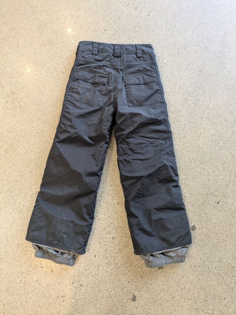 Black Burton Kids Snow Pants, S