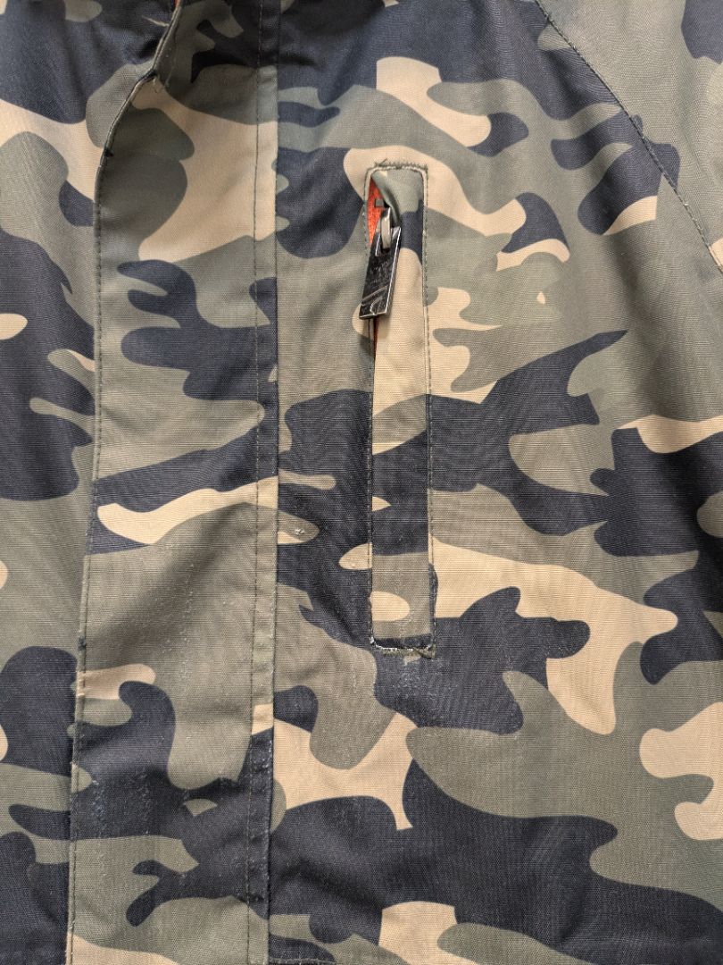 Camo Torpedo7 Kids Ski Jacket, 8-10 Years