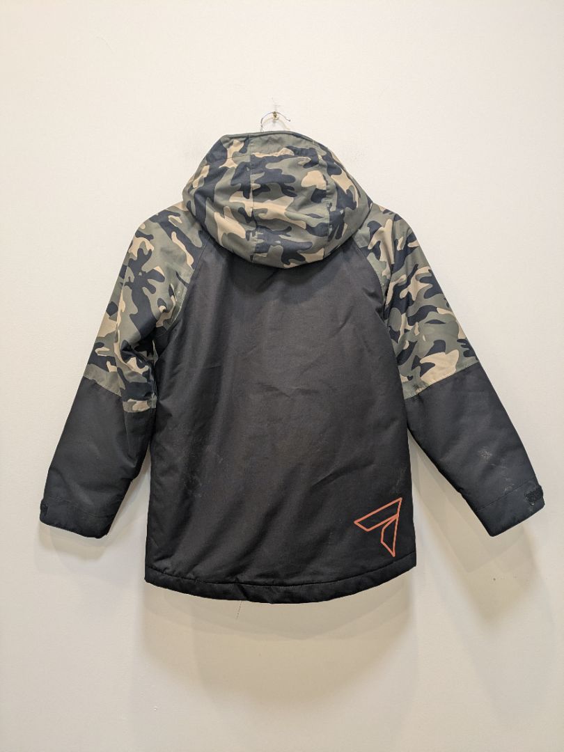 Camo Torpedo7 Kids Ski Jacket, 8-10 Years