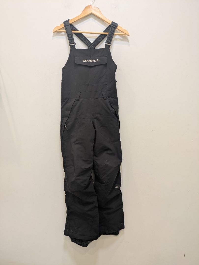 Black O’Neill Kids Snow Bib Pants, EU 140 / Kids 10