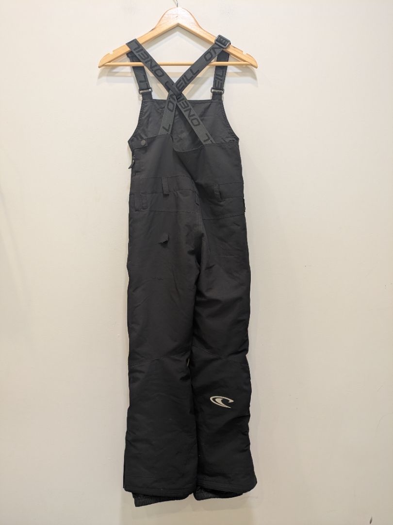 Black O’Neill Kids Snow Bib Pants, EU 140 / Kids 10