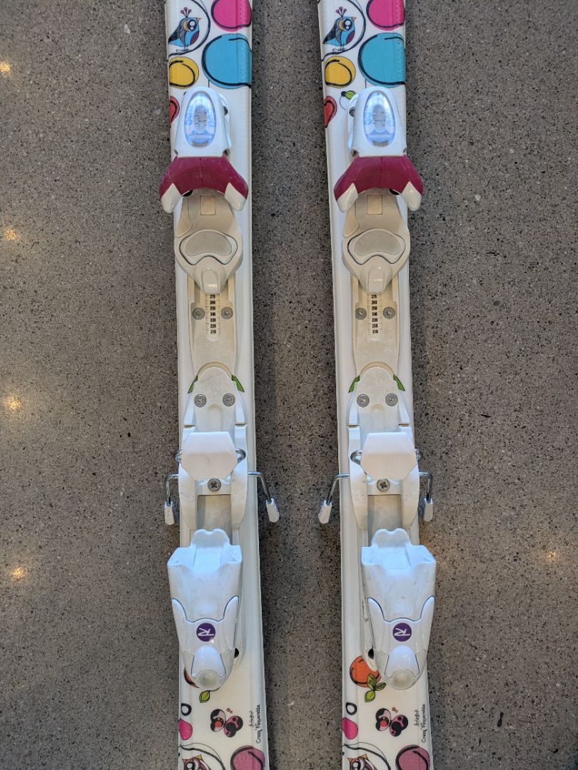 White Rossignol Fun Girl, 130 cm