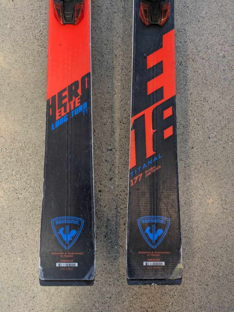 Red Rossignol Hero Elite LT Ti, 177 cm