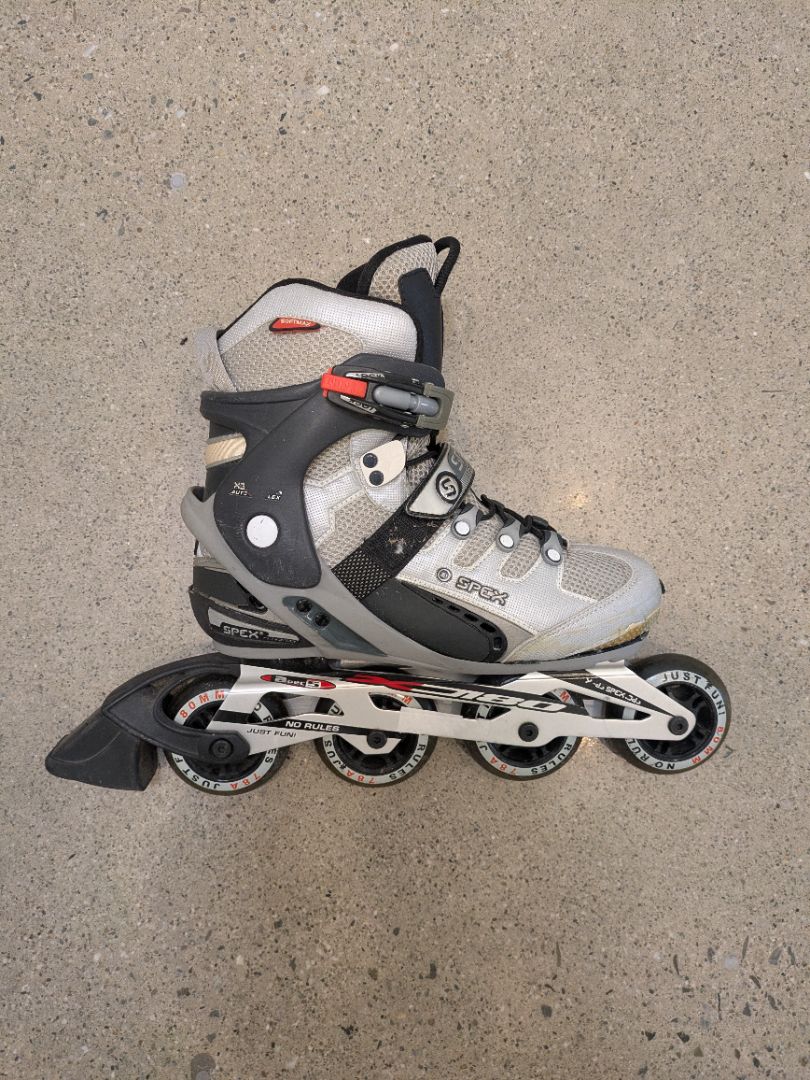 Grey Spex Inline Skates, EU 42