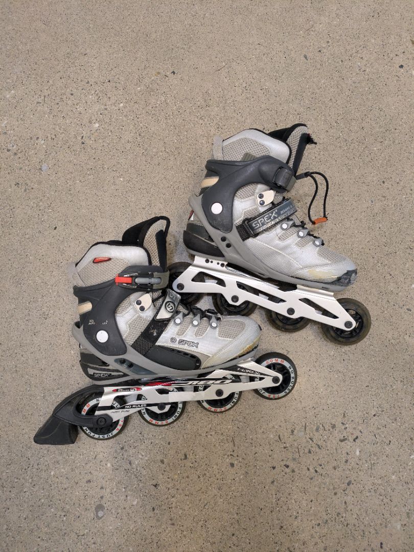 Grey Spex Inline Skates, EU 42