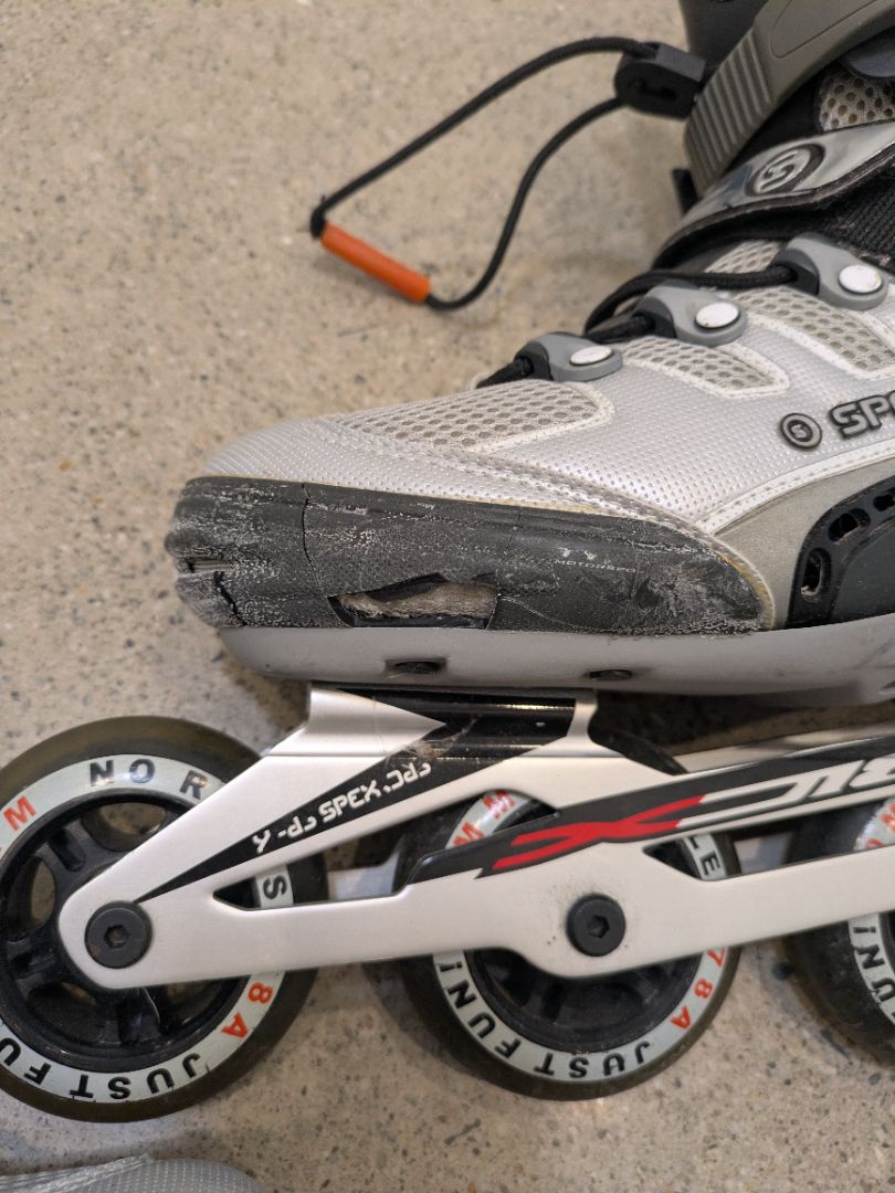 Grey Spex Inline Skates, EU 42