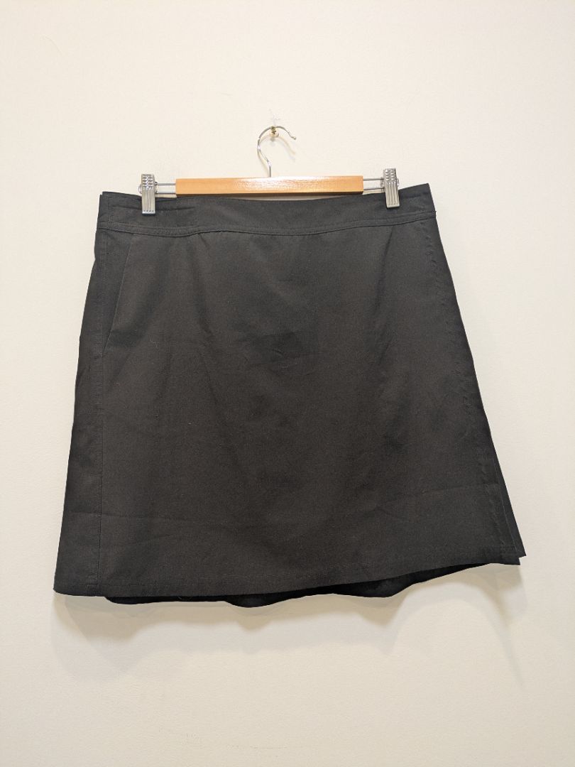 Black RipSkirt Hawaii Wrap Skirt, L