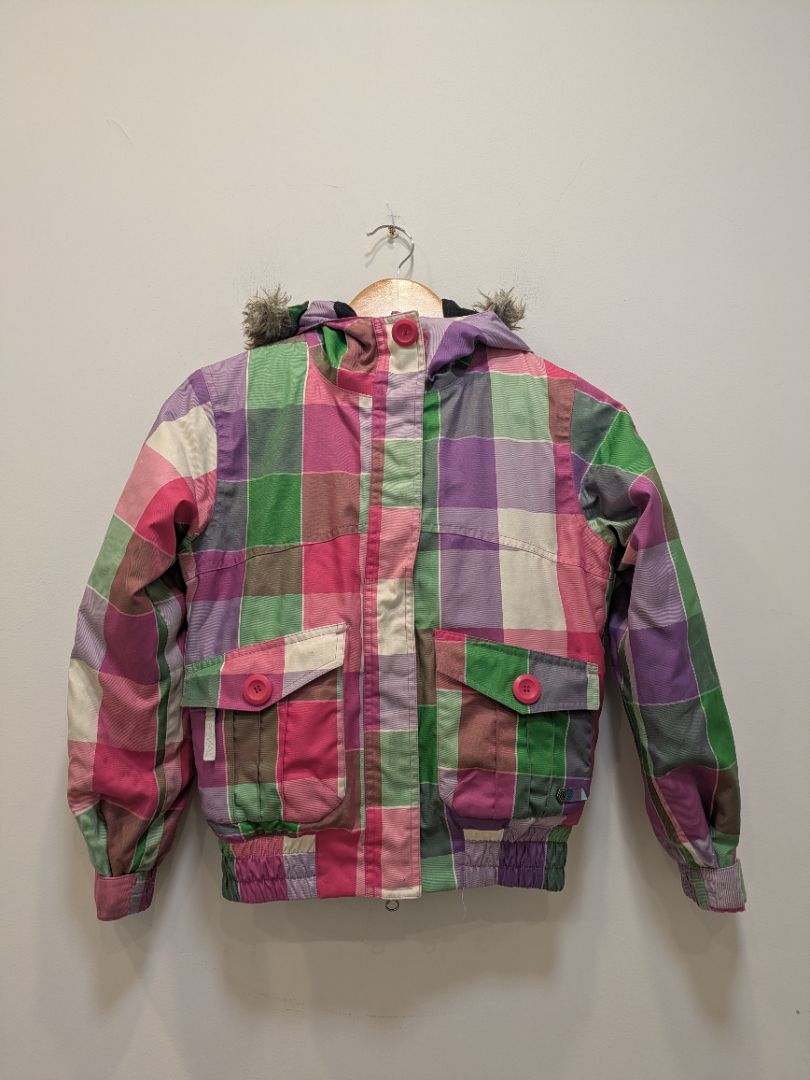 Pink Animal Snow jacket, Kids 7